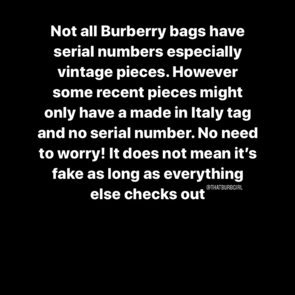 🚨 LEARN TO AUTHENTICATE BURBERRY 🚨 PLEASE SHARE - Picture 8 of 16